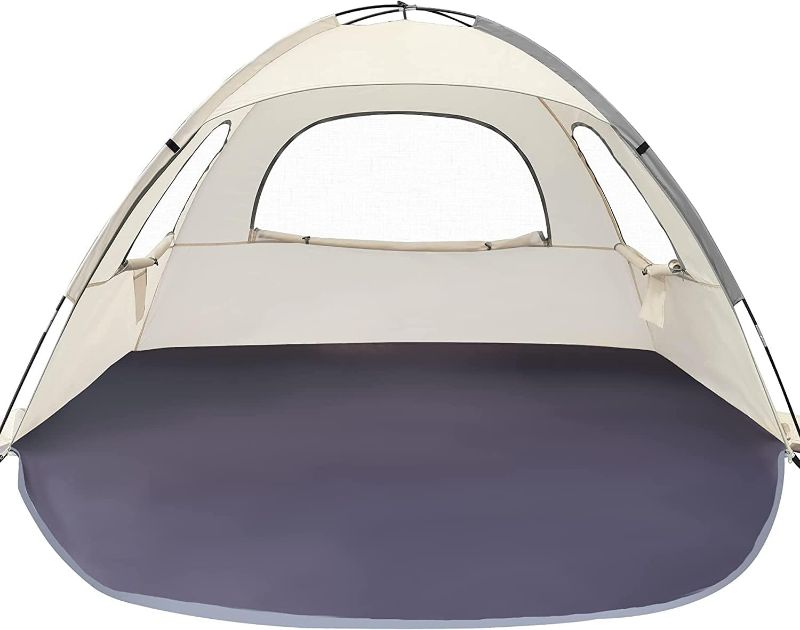 Photo 1 of Folding beach tent beige 