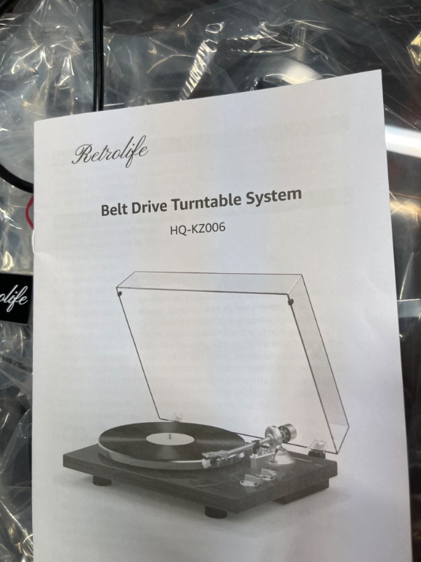 Photo 2 of Retrolife
Belt Drive Turntable System
HQ-KZ006