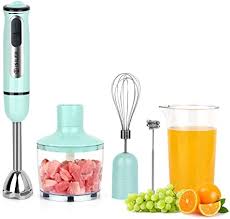 Photo 1 of ?S?LER
5-IN-1 HAND BLENDER SET
500W Hand Blender
850ML Food Chopper
