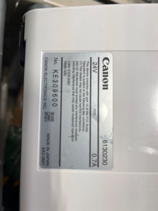 Photo 2 of Canon imageFORMULA rs40