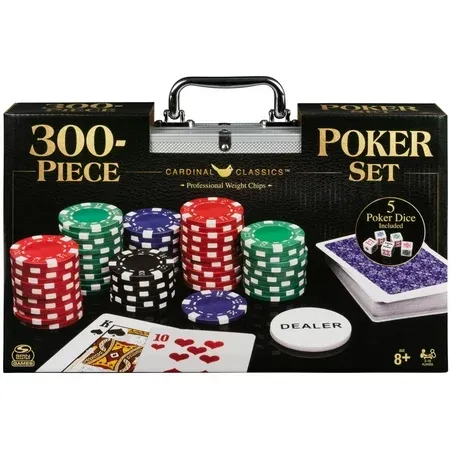 Photo 1 of Cardinal Classics 300-Piece Poker Set with Aluminum Carrying Case & Professiona