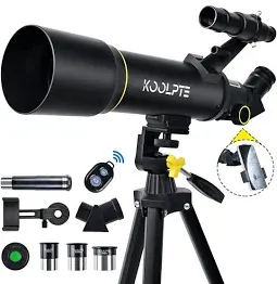 Photo 1 of Gskyer Telescope, 70mm Aperture 400mm AZ Mount Astronomical Refracting Telescope for Kids Beginners - Travel Telescope with Carry Bag, Phone Adapter and Wireless Remote