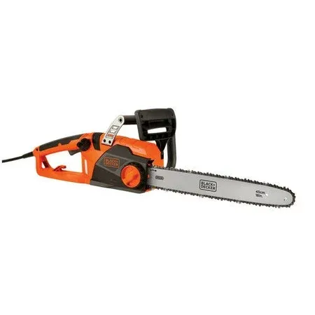 Photo 1 of *** MAJOR DAMAGED***
Black & Decker CS1518 15-Amp Corded Chainsaw, 18-Inch