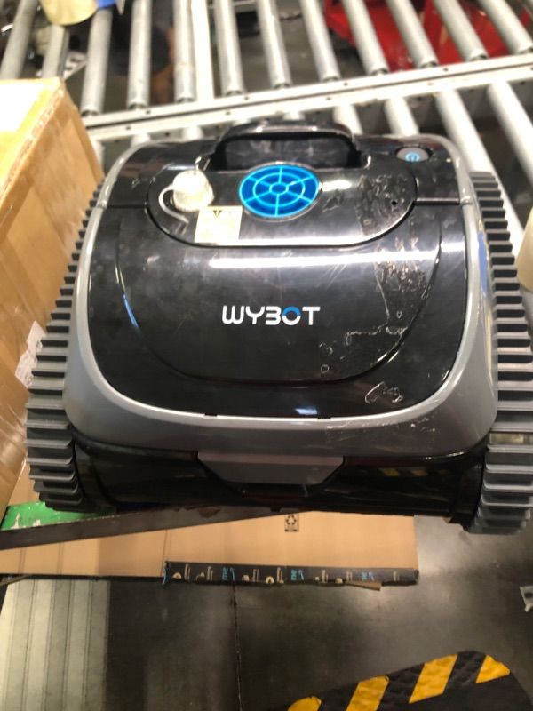 Photo 2 of ***FOR PARTS ONLY, NO RETURNS***WYBOT Osprey 700 Max Cordless Robotic Pool Vacuum Cleaner with App, 180Min Runtime, Smart Path Planning, 180 um Top Load Filter, Wall Climbing for in-ground Pools Maintenance up to 1300 sqft, Gray