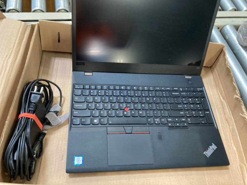 Photo 2 of Lenovo ThinkPad T580 Notebook | 15.6-inch FHD IPS | 1.7GHz Intel i5-8350U Quad-Core | 16GB DDR4 | 256GB SSD | Windows 10 pro (Renewed) i5-8350 | 16GB-256GB SSD