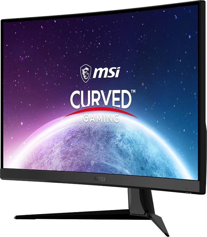 Photo 1 of **delaminated screen?**MSI G27C4X 27" Curved Gaming Monitor, 1920 x 1080 (FHD), 1ms, 250Hz, FreeSync, HDMI, DisplayPort, Anti-Flicker, Anti-Glare, HDR Ready,Black