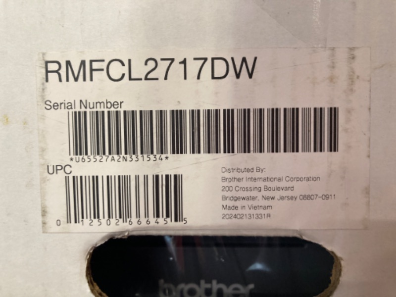 Photo 3 of Factory Refurbished Brother Monochrome Laser All-in-One MFCL2710DW Value Version (MFCL2717DW) (Renewed Premium) Renewed MFCL2710DW Value Bundle (MFCL2717DW)