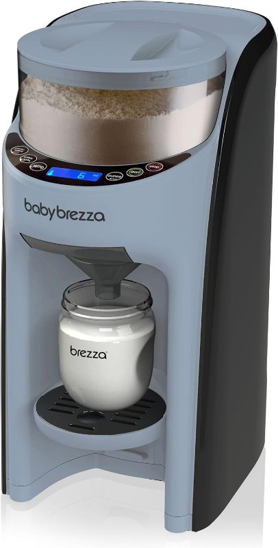 Photo 1 of Baby Brezza New and Improved Formula Pro Advanced Formula Dispenser Machine - Automatically Mix a Warm Formula Bottle Instantly - Easily Make Bottle with Automatic Powder Blending, Slate