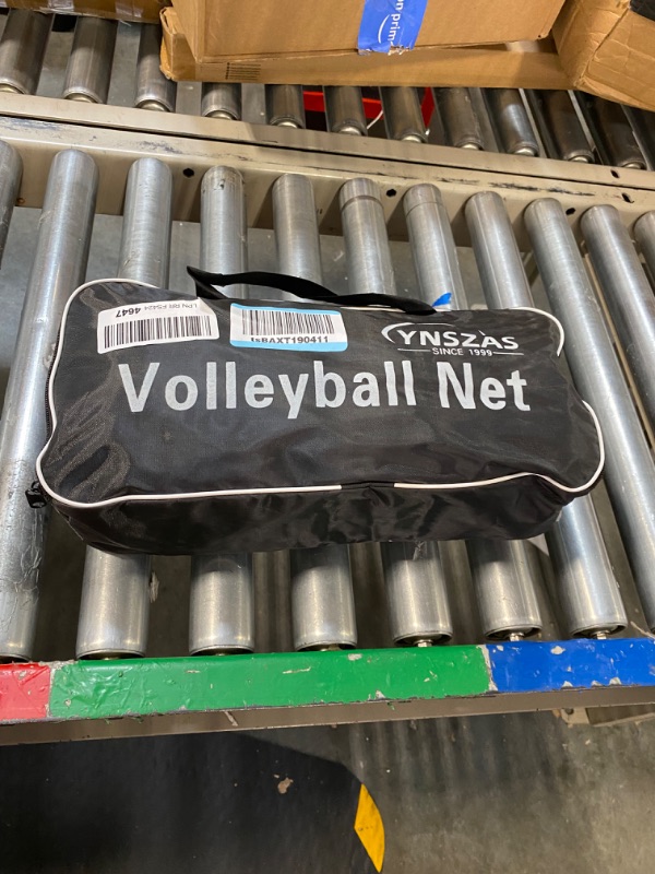 Photo 2 of ??? Professional Volleyball Net Heavy Duty, 46 FT Aircraft Steel Cable, Upgraded Weather Resistant, Portable for Outdoor & Indoor, Pool, Trees, Backyard, Yard, Beach, Park, 32x3FT(Net Only)
