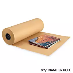 Photo 1 of 30 lb Kraft Paper Roll - 18" x 1,800'