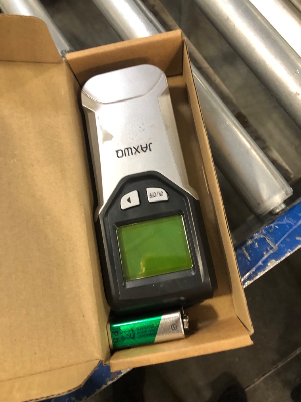 Photo 1 of Stud Finder Wall Scanner - 5 in 1 Stud Detector with Intelligent Microprocessor Chip and HD LCD Display, Stud Sensor Beam Finders for the Center and Edge of Wood AC Wire Metal Studs Joist Pipe Silver