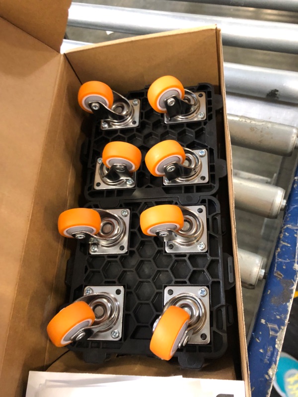 Photo 4 of ONEON Furniture Movers with Wheels & Furniture Lifter Set, 360° Rotation Wheels Double Bearing Roller Mute+Smooth?Easy to Moving Heavy Furniture Load Capacity 880 Lbs, Suitable for Sofa, Cabinet, etc