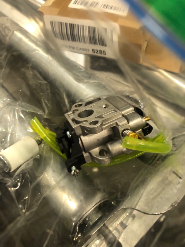 Photo 1 of Carburetor Kit Replace 308054121 Fit for Walbro Ryobi RY25AXB 25cc Gas Jet Fan Blower Carburetor with Gasket Fuel Line