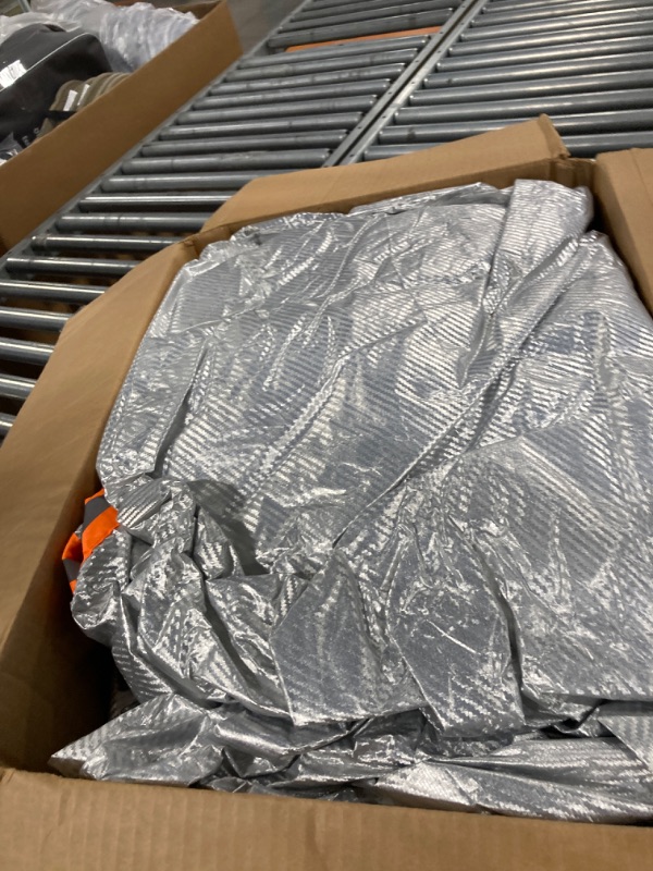 Photo 1 of 30 Layers Car Cover for Automobiles All Weather Waterproof, Outdoor Snowproof UV Protection Windproof, Door Zipper, Soft Cotton, Heavy Duty Universal Car Covers, (Silver, Fit Sedans 171"-180") Fit Sedans 171"-180" Silver