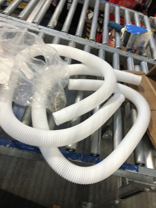 Photo 3 of 1.5 Inches Pool Hoses for Above Ground Pools, 2 Pack 1.5" Diameter Pool Pump Replacement Hose 59" Long Filter Pump Hose Compatible with Intex 28337EH & Other 1.5 Inches Pool Hose Pump (2)