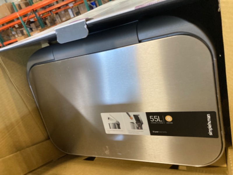 Photo 1 of 55 Liter Rectangular Kitchen Step Can