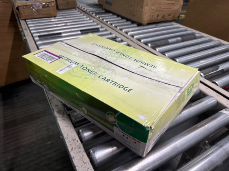 Photo 1 of New Build Compatible 5-pack: Black, Cyan, Magenta & Yellow Toner Cartridges, (Alternative for HP CF410A/ CF411A/ CF412A/ CF413A, 410A)
