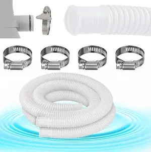 Photo 1 of 1.25 X 59 Inch Pool Hose, Pool Hoses for Above Ground Pools - Pool Pump Replacement Hose Compatible with Intex Filter Pump 607, 603, 637, Pool Filter Hose for 330GPH 530GPH 