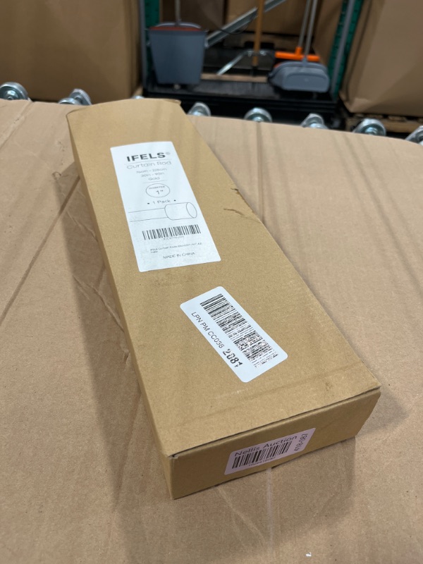 Photo 1 of Heavy Duty Curtain Rods for Windows 48 to 84 Inch, 1 Inch Gold Curtain Rods for Outdoor Patio, Farmhouse, Bedroom, Kitchen, Living Room, Adjustable Easy Install Curtain Rods (Gold,30"-90"-1Pack) 30"-90" Gold