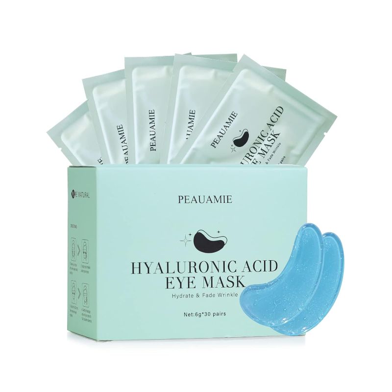 Photo 1 of 
PEAUAMIE Under Eye Patches Hyaluronic Acid Eye Mask for Dark Circles and Puffiness Wrinkle Eye Bags (Hyaluronic Acid)