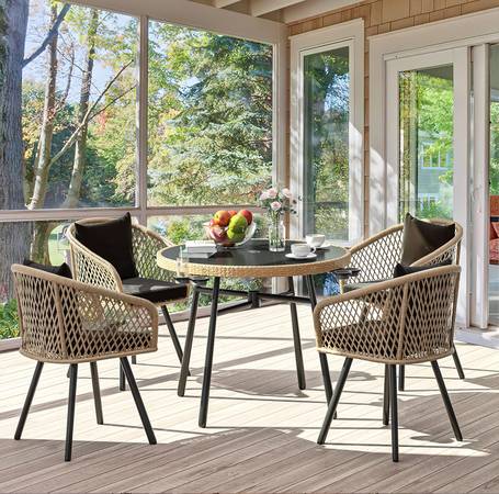 Photo 1 of ***USED***TABLE ONLY**CHAIRS NOT INCLUDED* YITAHOME 1-Piece Outdoor Dining Set(G-1-20 08-69 FTPLPB-2024)