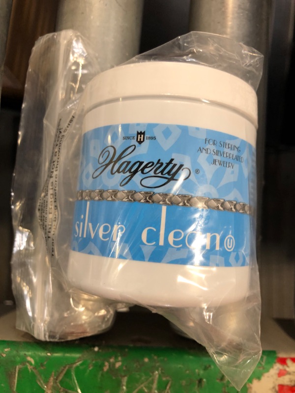 Photo 2 of ***USED*** Hagerty Silver Cleaner and Tarnish Remover for Silver Jewelry, Dipping Basket Included - Great for Sterling Silver and Silver Plate, Kosher Certified, Made in The USA, 7oz