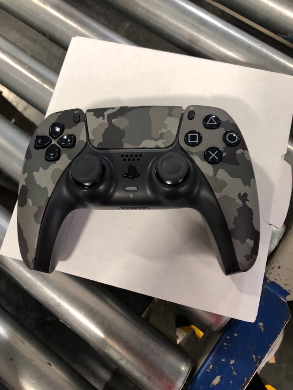 Photo 2 of DualSense Wireless Controller – Gray Camouflage