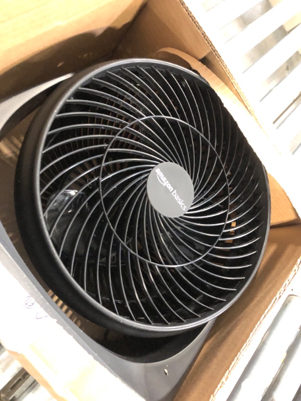 Photo 3 of Amazon Basics 3 Speed Small Room Air Circulator Fan, 11-Inch 11-Inch Air Circulator Fan