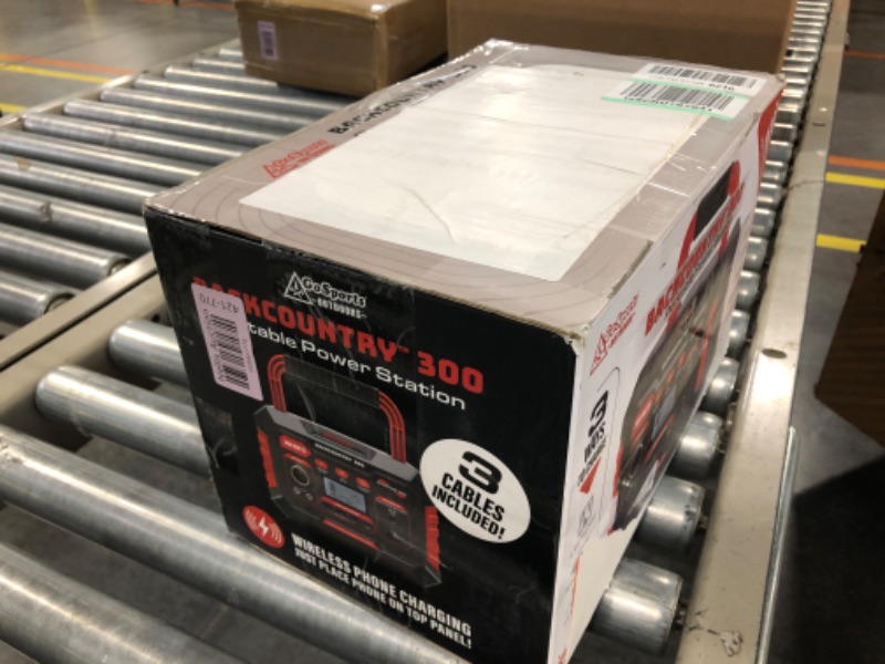 Photo 1 of ****USED***FOR PARTS ONLY***SOLD AS IS NO RETURNS***ALL SALES ARE FINAL*** Backcountry Portable Power Stations, 300W, 500W or 1000W - Solar Generator Lithium Backup Battery with Power Outlet, USB, Wireless Charging for Camping and Indoor Home Use