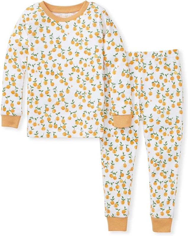 Photo 1 of Burt's Bees Baby Baby Girls' Pajamas, Tee and Pant 2-Piece Pj Set, 100% Organic Cotton 3T
