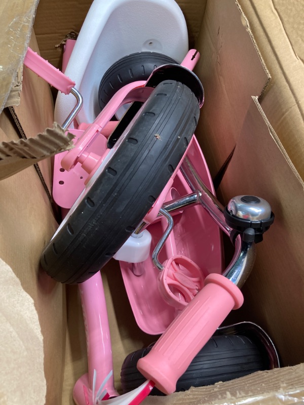 Photo 1 of Radio Flyer Big Pink Classic Tricycle, Toddler Trike, Tricycle for Toddlers Age 2-5, Toddler Bike, Large