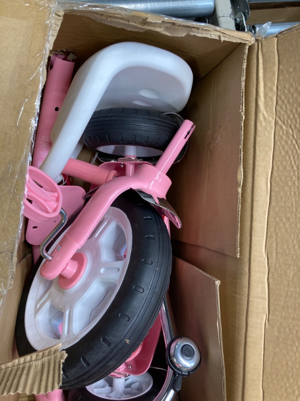 Photo 1 of Radio Flyer Big Pink Classic Tricycle, Toddler Trike, Tricycle for Toddlers Age 2-5, Toddler Bike, Large