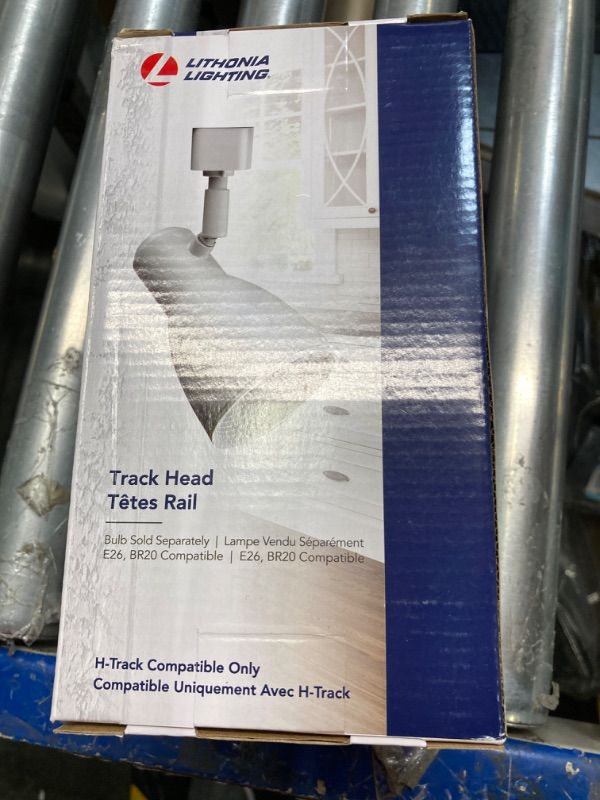 Photo 1 of ***damage box*** Lithonia Lighting LTHNSTBF BR20 MW M2 Baffle Head Track Lighting, Matte White