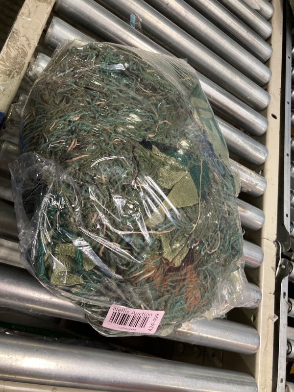 Photo 1 of MOPHOTO 5 in 1 Ghillie Suit, 3D Camouflage Hunting Apparel Including Jacket, Pants, Hood, Carry Bag Suitable for Unisex Adults/Youth (M/L/XL/XXL)
