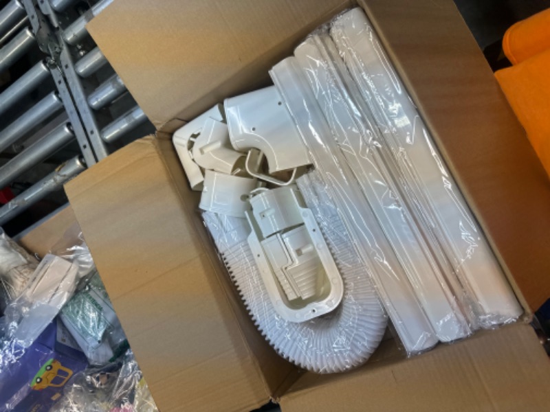 Photo 1 of BEWAVE 3" 10 Ft AC Line Cover Kit, Decorative PVC Tubing Cover Kit for Mini Split Air Conditioners and Heat Pumps