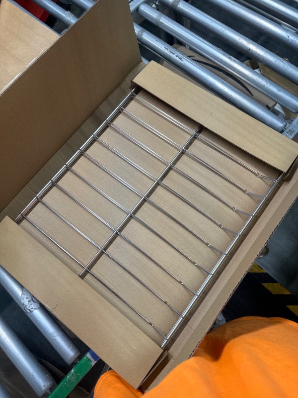 Photo 1 of 2 Pcs Upgraded 316067902 Oven Rack Replacement for Frigidaire Stove Oven Parts, 316069800 Range Wire Rack for Kenmore Stove Parts 304 Stainless Steel Oven Rack Frigidaire Oven Accessories Rack-Flat