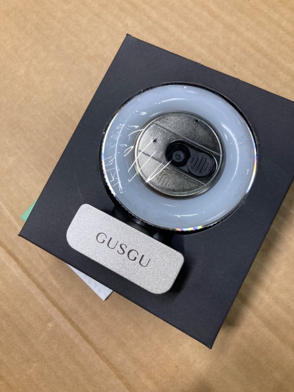 Photo 1 of GUSGU 1080P FHD Webcam with Sony Sensor and Built-in Ring Light, G910 Web Camera with Microphone and Privacy Cover, USB Plug&Play Computer Camera for PC/Laptop/Mac, Streaming Camera for Video Calling