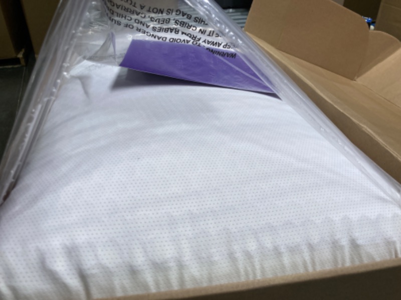 Photo 4 of Purple Harmony Pillow | The Greatest Pillow Ever Invented, Hex Grid, No Pressure Support, Stays Cool, Good Housekeeping Award Winning Pillow (Tall) Standard – Tall