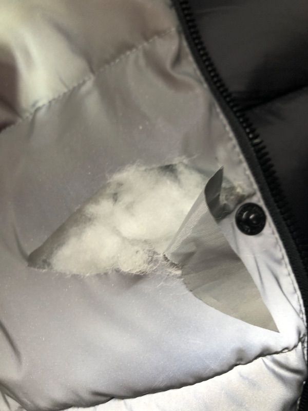 Photo 3 of ***DAMAGED***
Calvin Klein Puffer Jacket-Men, Winter Coat, Water Resistant Medium Reflective Silver