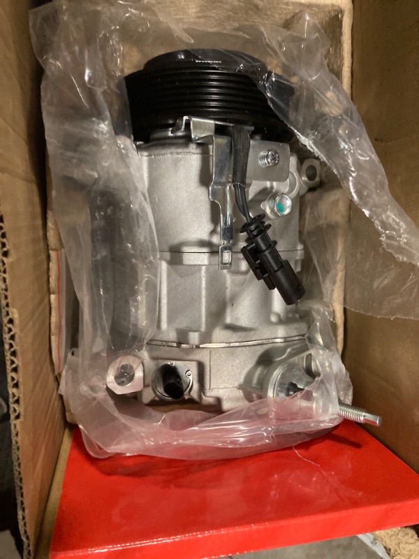 Photo 1 of A-Premium Air Conditioner AC Compressor with Clutch Compatible with Chevrolet Silverado 2500/3500 HD 2015-2020, Silverado 4500/5500/6500 HD 2019-2020, 6.6L & GMC Sierra 2500/3500 HD 2015-2020, 6.6L