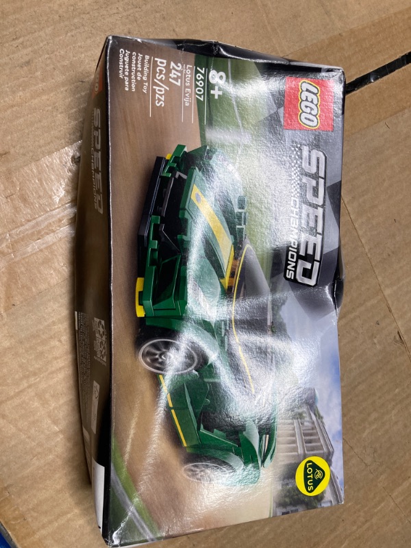 Photo 2 of ***BRAND NEW /FACTORY SEALED***LEGO Speed Champions Lotus Evija 76907 Building Toy Set for Kids, Boys, and Girls Ages 8+ (247 Pieces)