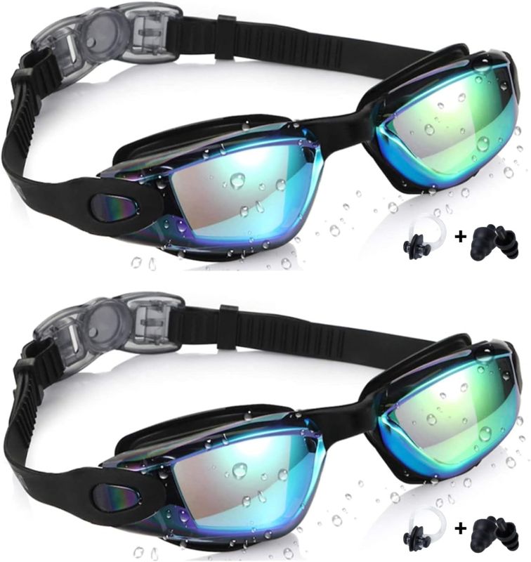 Photo 1 of ***STOCK PHOTO SIMILAR ITEM*** AEGEND SWIM GOGGLES - 2 PACK