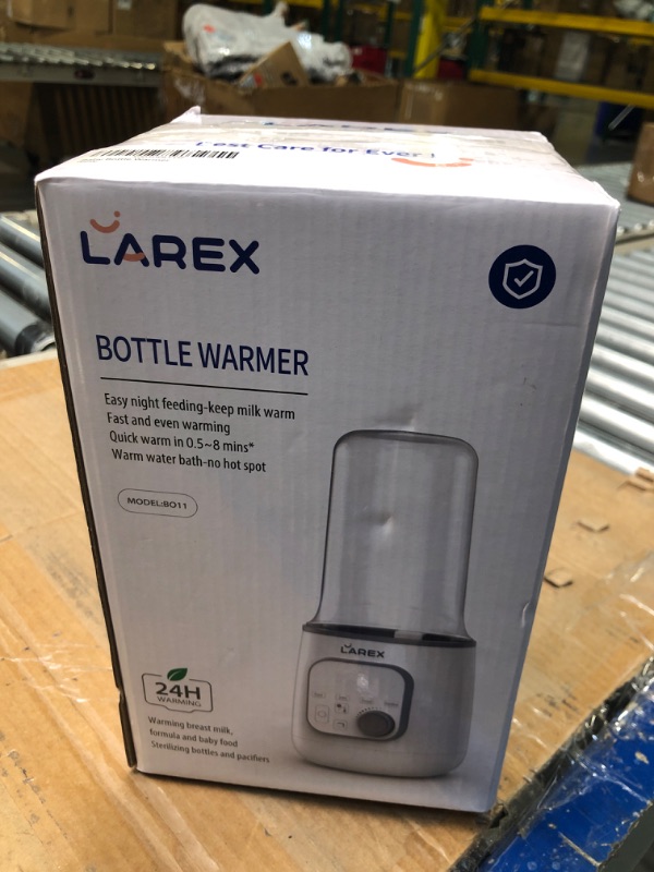 Photo 2 of Fast Bottle Warmer, Larex 10-in-1 Baby Bottle Warmer for Breastmilk or Formula, with Precise Timer, Auto Shut-Off, and Accurate Temperature Control