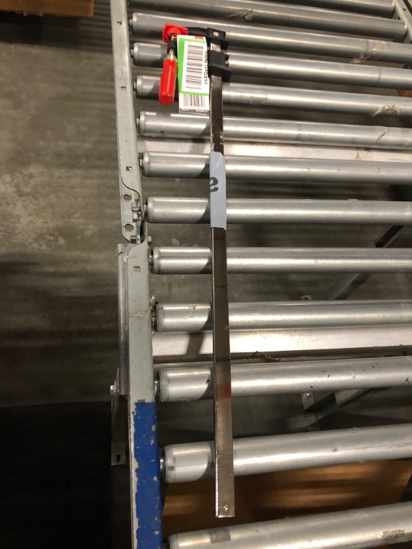 Photo 1 of ***USED** Bessey Clutch Style Bar Clamps - 24 In 600 lbs - GSCC2.524- Woodworking Clamps with Ergonomic Handle, Non-Marring Pads, Durable Cast-Iron Jaws & Serrated Rail for Carpentry & Cabinetry 1-(Pack) Modern