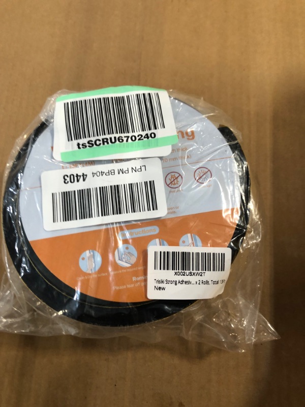 Photo 2 of ****USED*** Strong Adhesive Foam Insulation Tape, Weather Strip for Doors and Windows Insulation, Soundproof Door Insulation Strip, Weatherproof, Anti-collision, Anti-bug, Shockproof(1 In x 3/8 In x 13Ft) High Density 1 In x 3/8 In x 13Ft