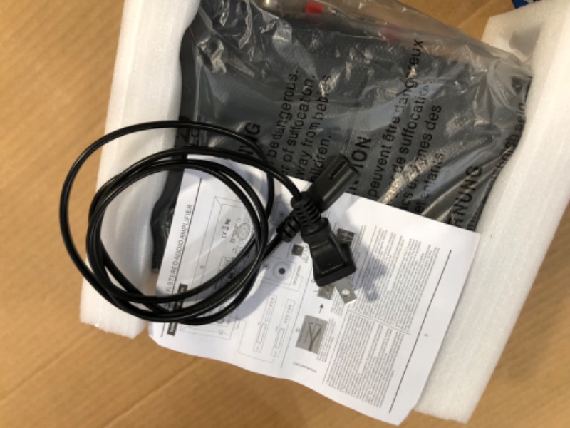 Photo 1 of ****USED**MISSING REMOTE*** AK45 Stereo Audio Amplifier,300W Home 2 Channel Wireless Bluetooth 5.0 Power Amplifier System, Home Amplifiers FM Radio, USB, SD Card, with Remote Control Home Theater Audio Stereo System