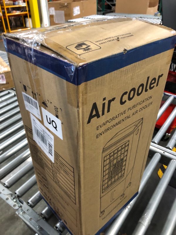 Photo 1 of Portable Air Conditioners, 3-IN-1 Windowless Air Conditioner, Evaporative Air Cooler Kitchen Volume AC, Fast Cooling Large Air Conditioner for Room, Remote/3 Speeds/7H Timer/1.45 Gallon/3 Ice Packs