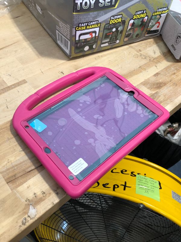 Photo 3 of "USED"
SUPLIK Kids Case for iPad 9th/8th/7th Generation - iPad 10.2 inch 2021/2020/2019 Case with Built-in Screen Protector, Durable Shockproof Handle Stand Kids Case for Apple iPad 7/8/9 Gen, Pink