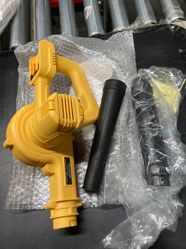 Photo 2 of "USED /UNTESTED"
Cordless Leaf Blower for Dewalt 20V Battery Compact Air Blower for Lawn Care Leaf Blowing,Car,Corner Dust Clearing(Tool Only,No Battery)