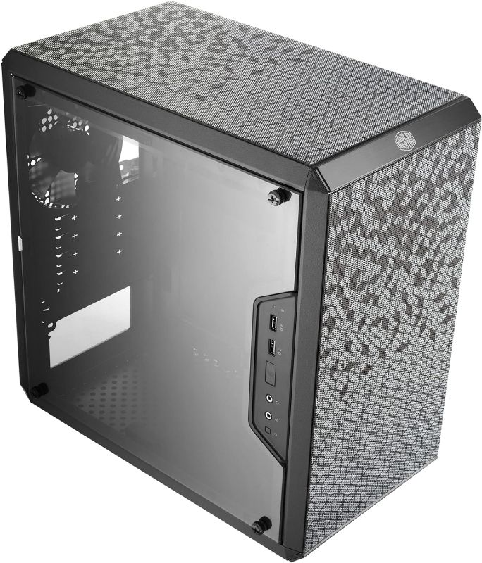 Photo 1 of ****USED***FOR PARTS ONLY***SOLD AS IS **ALL SALES ARE FINAL***NO RETURNS*** Cooler Master MasterBox CH370 MICRO-ATX CASE